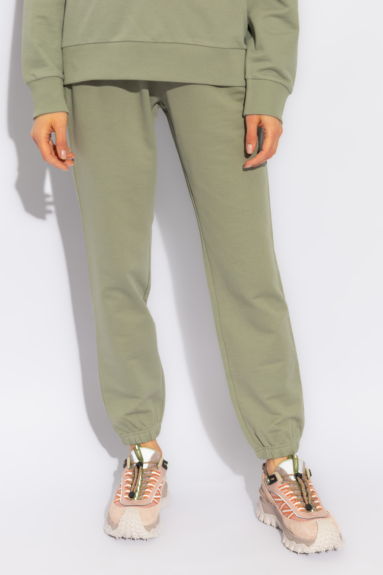 Green Sweatpants with logo Moncler - Vitkac AS